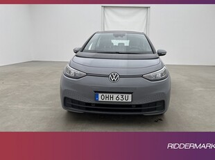 Volkswagen ID.3 Pro Performance 204hk Life PVärm CarPlay CCS