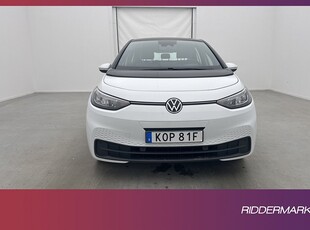 Volkswagen ID.3 Pro Performance 204hk Life Värmare CarPlay