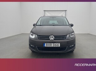 Volkswagen Sharan 140hk Premium 7-Sits Pano Navi Skinn Drag