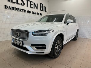 Volvo XC90 Recharge T8 Inscription Drag 7-Sits CarPlay Svensksåld