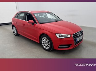 Audi A3 Sportback 1.6 110hk Attraction P-Sensorer 0,33L/Mil