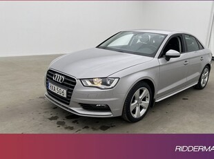 Audi A3Sedan 1.4 TFSI Farthållare Dragkrok Bluetooth 2015, Halvkombi