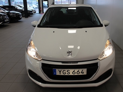 Peugeot 208 5-dörrar 1.2 PureTech 68hk, Skatt 360kr/år!