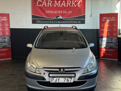 Peugeot 307 Break 1.6 XT Euro 3 Besiktigad M-Värm Dragkrok