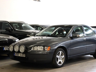 Volvo S60 2.4 SKINN CLASSIC DRAG M-VÄRMARE K-REM BYTT S&VHJUL