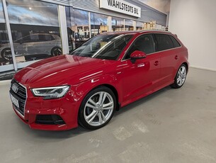 Audi A3 Sportback 35 TFSI 150 HK 4,95% ränta S-Tr S-LINE