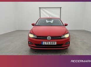 Volkswagen Polo 1.0 TSI 95hk Värmare Farthållare Bluetooth