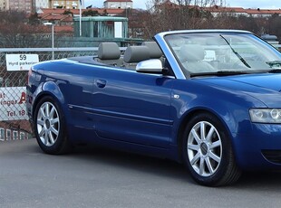 Audi A4 2.4 V6 Cabriolet 170hk Svensksåld