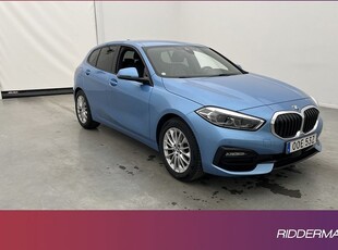 BMW 118i Sport line Sensorer Rattvärme Drag Välservad 2020, Halvkombi