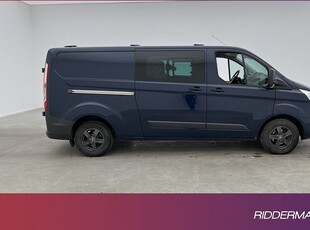 Ford CustomTransit Crew Van L2 Värmare Drag B-Kamera 2016, Minibuss