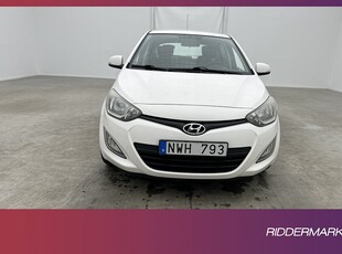 Hyundai i20 1.2 84hk Premium Sensorer Farthållare Dragkrok