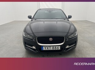 Jaguar XE 20 d 180hk R-Sport Pano Värm Meridian Skinn Kamera