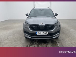 Skoda Kodiaq TDI 4x4 200hk SportLine 7-sits Cockpit Värmare