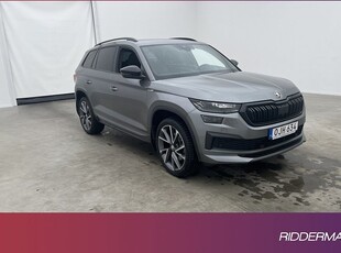 Skoda KodiaqTDI 4x4 SportLine 7-sits Cockpit Värmare 2022, SUV