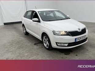 Skoda RapidSpaceback 1.2 TSI Sensorer CarPlay Välserv 2017, Kombi