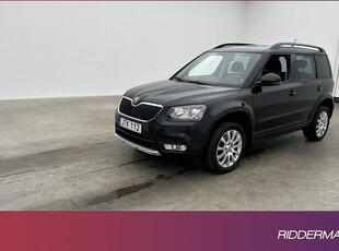 Skoda YetiTSI 4x4 Elegance Pano Kamera Navi Dragkrok 2016, Halvkombi