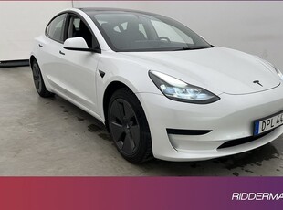 Tesla Model 3Standard Range Plus En-brukare AP Sv.Såld 2021, Halvkombi