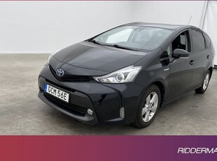 Toyota PriusHybrid 7-Sits Kamera Skinn Välservad 2019, Halvkombi