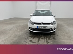 Volkswagen Polo 1.2 TSI 90hk Lågskatt 2-brukare 0,40l/Mil