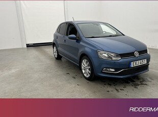 Volkswagen Polo1.2 TSI Sensorer Bluetooth Välservad 2015, Halvkombi