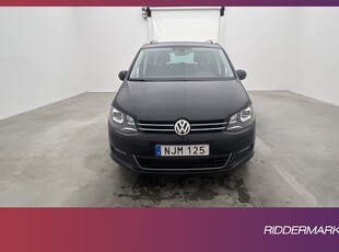 Volkswagen Sharan 2.0 TDI 4M 7-sits Premium Pano Värm Kamera