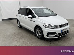 Volkswagen Touran1.4 TSI R-Line 7-Sits Kamera Drag 2018, SUV