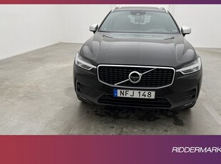 Volvo XC60 D4 AWD R-Design VOC Pano HUD 360° Skinn Navi Drag