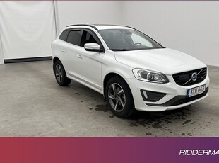 Volvo XC60D4 AWD R-Design VOC Värmar Pano Skinn Kamera Drag 2015, SUV