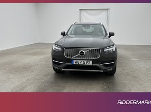 Volvo XC90 D5 AWD Inscription 7-Sits VOC Värm Skinn Drag