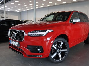 Volvo XC90 D5 R-Design Elstol-Minne Drag 7-Sits 360 Adaptiv-F