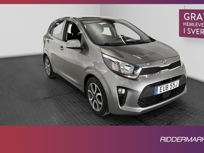 Kia Picanto 1.25 MPI 84hk GLS Kamera Rattvärme Välservad