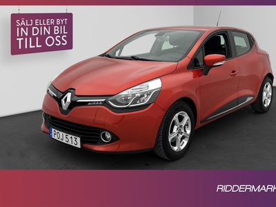 Renault Clio 1.2 120hk Dynamique Värmare Navi BASS Välservad