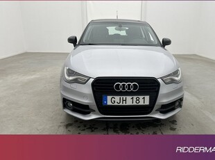 Audi A1Sportback 1.2 TFSI S Line Svart-Optik Välservad 2014, Halvkombi