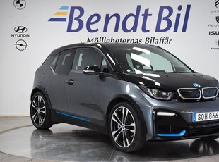 BMW i3s 120 Ah Charged Professeional Läder Taklucka Leasebar 2020, Halvkombi