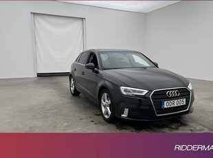 Audi A32.0 TDI Comfort Taklucka Sensorer 0,44L Mil 2017, Halvkombi