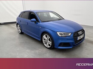 Audi A32.0 TDI Quattro S-Line B&O Kamera Halvskinn 2017, Halvkombi