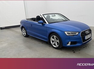 Audi A3Cabriolet TFSI Proline Sound LED Sensorer 2018, Halvkombi