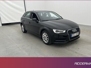 Audi A3Sportback TDI Attraction Värmare Sensorer Navi 2013, Halvkombi