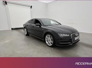 Audi A7Sportback 2.0 TFSI Quattro S-Line Skinn Sensorer 2018, Sportkupé