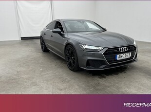 Audi A7Sportback 55 TFSI Q S-Line Pano Cockpit Matrix Värm 2019, Sportkupé