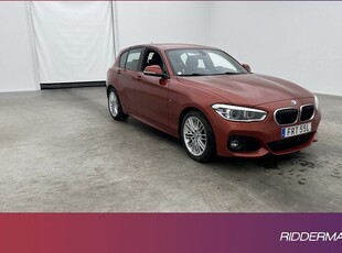 BMW 118i M Sport Skinn Sensorer Låg-skatt 2019, Halvkombi