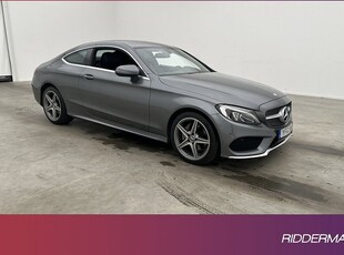 Mercedes C200Benz C 200 Coupé AMG Kamera Navi Halvskinn 2016, Sportkupé