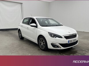 Peugeot 308BlueHDI Allure Sensorer Farthåll 0,31L Mil 2015, Halvkombi