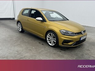 Volkswagen GolfR Manuell Cockpit Kamera CarPlay 2018, Halvkombi