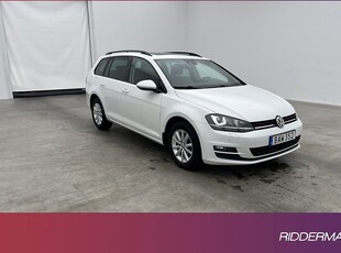 Volkswagen GolfSC 1.6 TDI Pano Värm Kamera Navi Drag 2014, Kombi