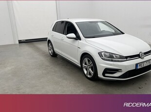 Volkswagen GolfTSI R-Line Värmare Sensorer CarPlay 2018, Halvkombi