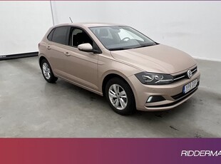 Volkswagen Polo1.0 TSI Sensorer Farthållare 0,46l Mil 2018, Halvkombi