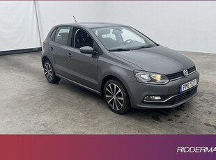 Volkswagen Polo1.2 TSI Värmare Sensorer Farthållare 2016, Halvkombi