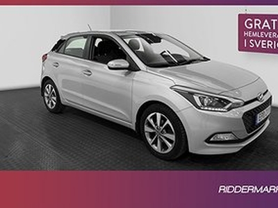 Hyundai i20 1.2 84hk Värmare Rattvärme Sensorer Välservad