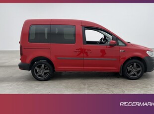 Volkswagen Caddy Life 1.0TSI Värmare Dragkrok 5-Sits PDC